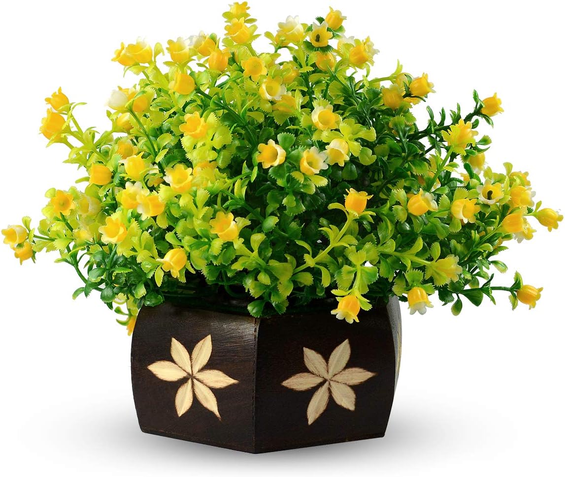 Reiki Crystal Products Beautiful Artificial Bonsai Plant with Pot, Bonsai Tree & Plant | Bonsai Tree for Indoor Office Home Decor Showpiece (Pack 0f 1 pc)