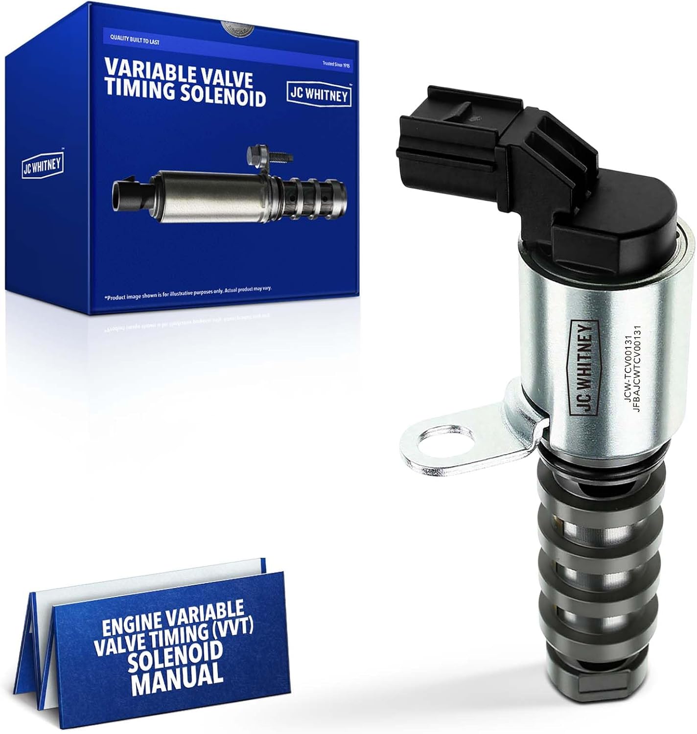 JC Whitney JFBAJCWTCV00131 Engine Variable Valve Timing Solenoid (VVT) - Compatible with Honda CR-V 2015-2019, Accord 2013-2017, Acura TLX 2015-2020, ILX 2016-2020 - 2.4L