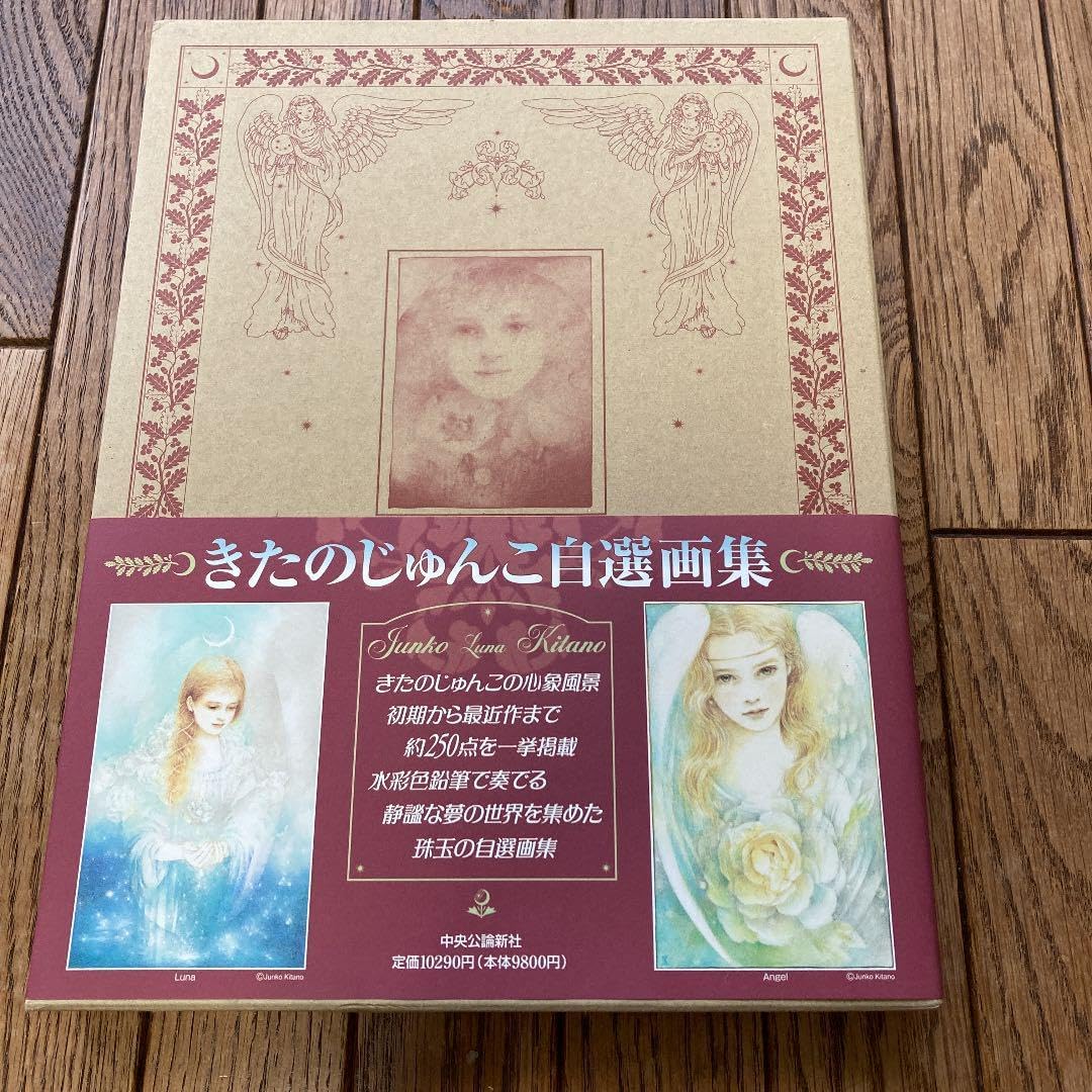 きたのじゅんこ自選画集　初版本　絶版　中央公論新社　水彩色鉛筆で奏でる夢の世界 きたのじゅんこ自選画集 初版本 絶版 中央公論新社 水彩色鉛筆で奏でる