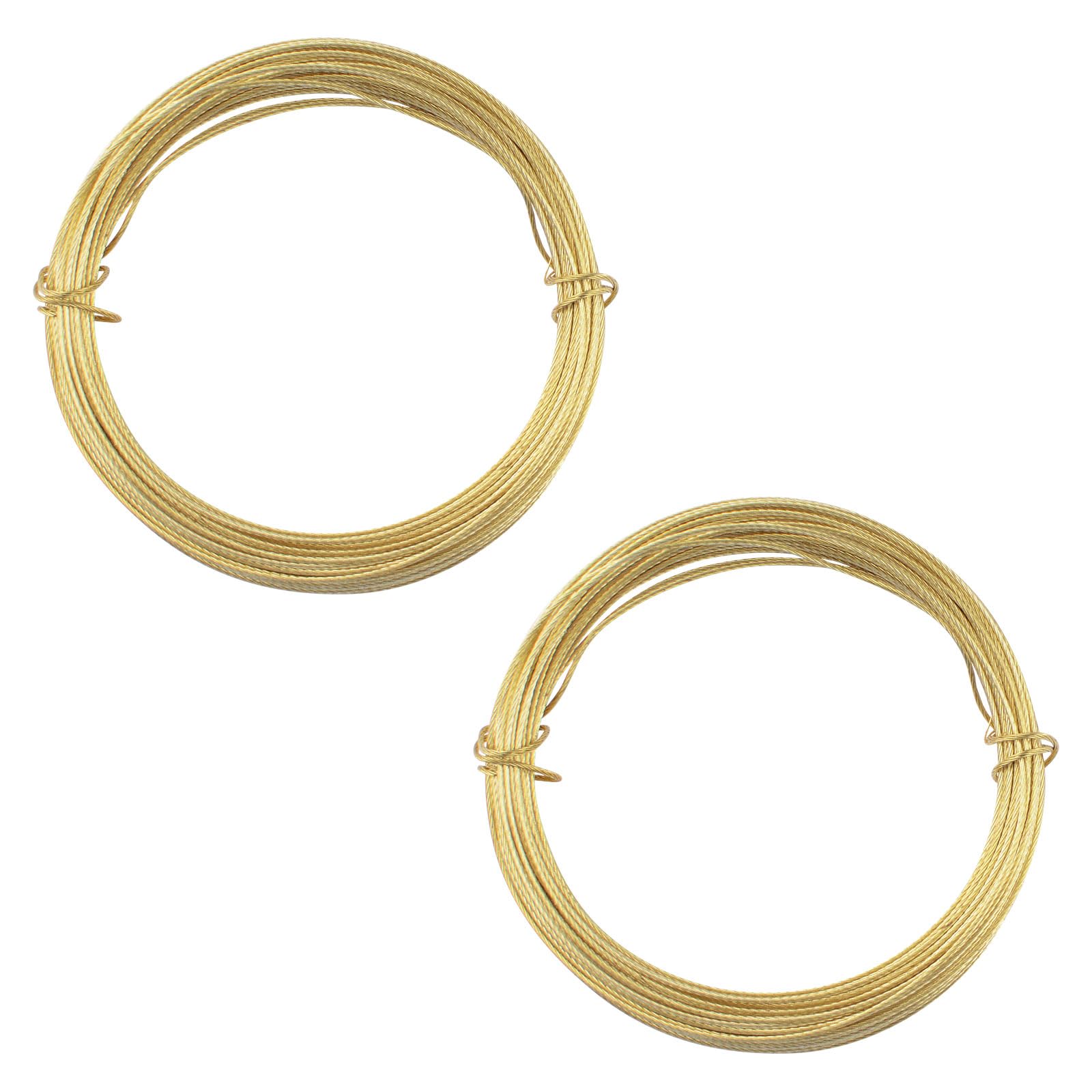 Picture Hanging Kit - Brass Hooks & Wires -12