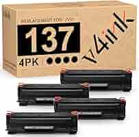 Amazon.com: v4ink 4PK Compatible CRG137 Toner Cartridge