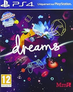 Sony, Dreams PS4, 1-2 Joueurs, Version Physique avec CD, Langue : Français, PEGI 12+, Jeu pour PlayStation 4