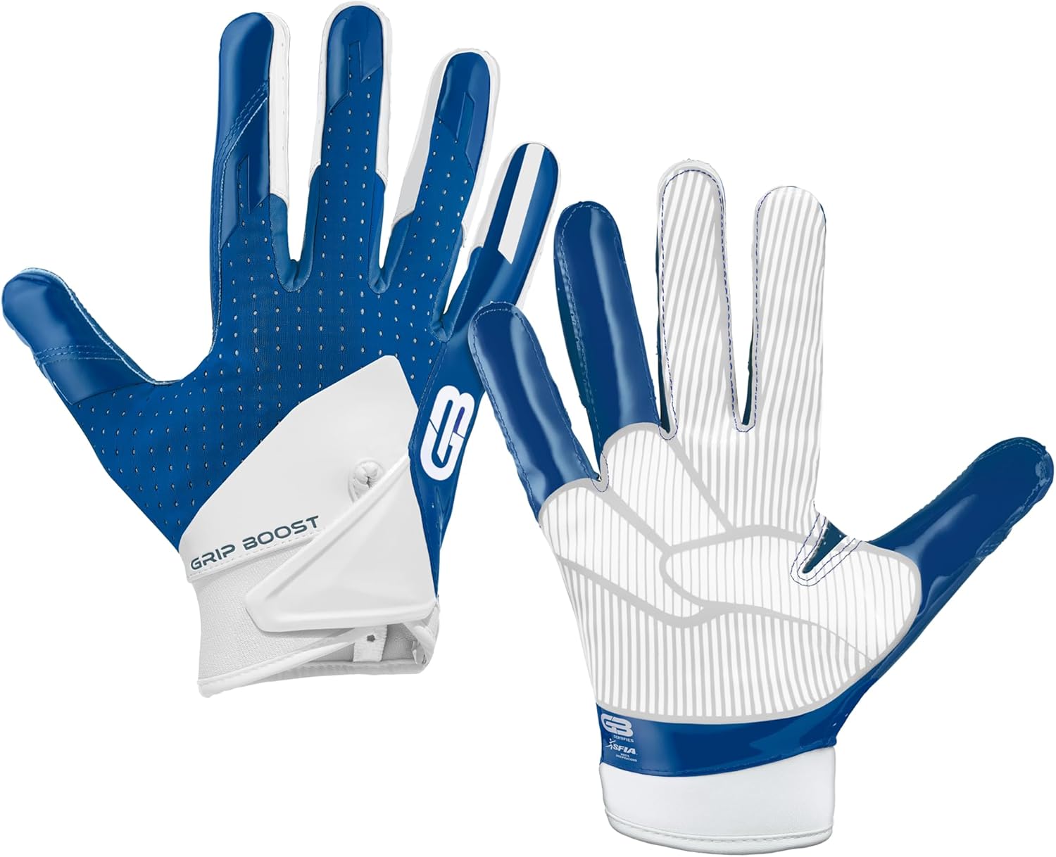 Grip Boost Peace Football Gloves Pro Elite Adult Sizes