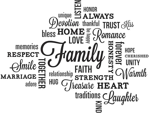 Miniatura 2 de Calcomanías de pared RoomMates RMK2741SCS con frases de amor