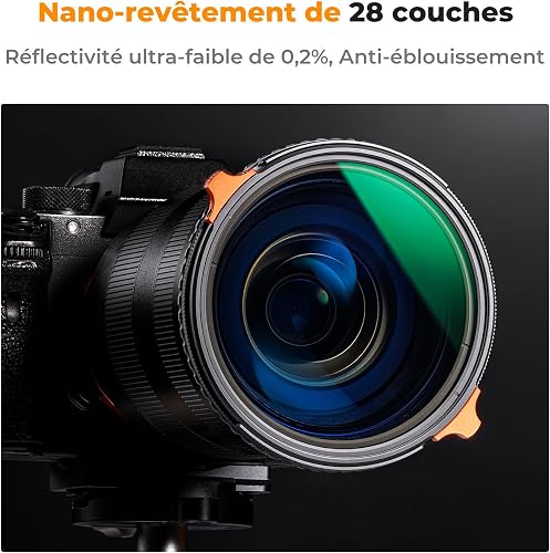 K&F CONCEPT 67mm Variable ND Filter ND2-32 & CPL Polarising True Color - 6