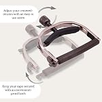 Paige Wide-Neck 6-String Acoustic Guitar Capo – Adjustable Tension, Buzz-Free - Satin Nickel Finish