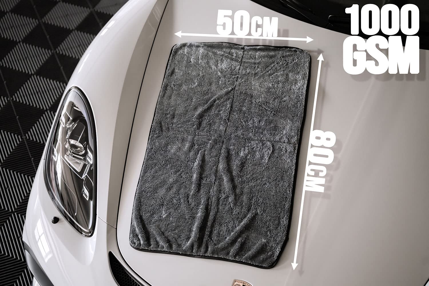 detailmate Meguiars Kit de Lavage pour Voiture Comprenant Un Shampoing + Cire 2en1-473 ML + Un Seau de Lavage Meguiars 5GAL + Gant Microfibre 3en1 + Chiffon 1000 g/m²