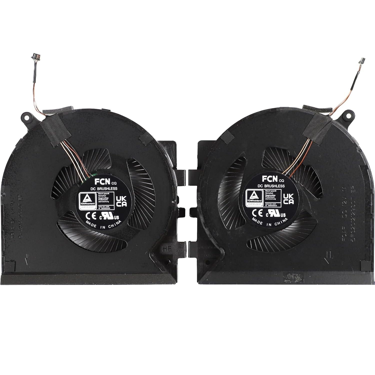 New CPU+GPU Cooling Fan Replacement for Razer Blade 18 RZ09-0484 2023 2024 Series FQAD DFS2400129S0T FQAF DFS2012129S0T DC12V 1A Fan