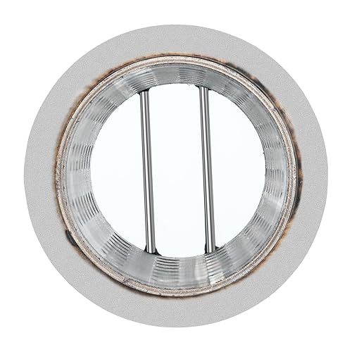 Vista 62 de DZQ Frasco de fundición perforada al vacío, acero inoxidable 304 con brida con base de bebedero de goma, varios tamaños para fundición de metal