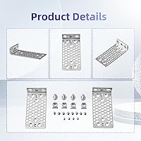 Vista 30 de Kit de montaje en rack para interruptores de enebro de 17,3 pulgadas para Juniper EX2200/EX2300