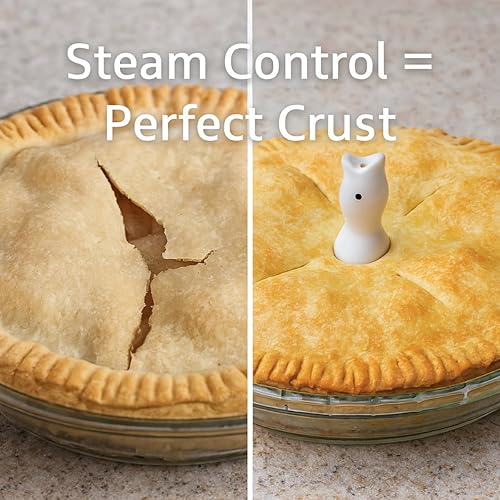 Miniatura 6 de Mrs. Anderson's Baking Pie Bird, 3.75 pulgadas, porcelana blanca fina