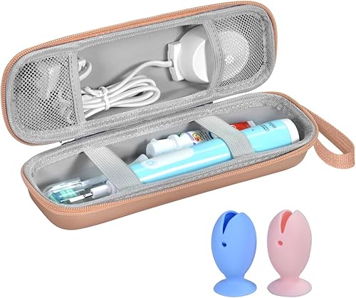 TUNYINSH Funda de viaje para Oral-BOral-B ProPhilips Sonicare cepillo de dientes eléctrico con 2 cabezales de cepillo de dientes, bolsa de TUNYINSH Funda de viaje para Oral-BOral-B ProPhilips Sonicare cepillo de dientes eléctrico con 2 cabezales de cepillo de dientes, bolsa de