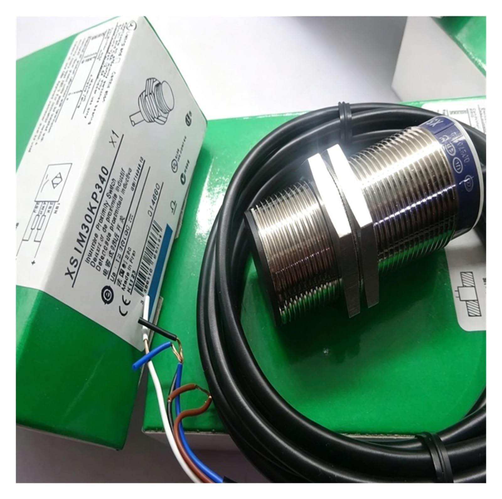 Capteur XS8C40MP230H7 : interrupteur de proximité inductif Schneider