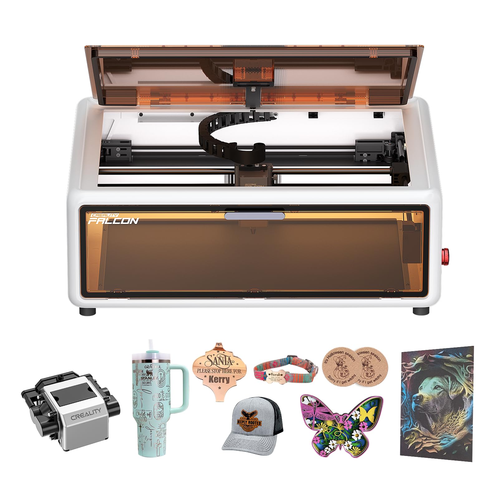 Amazon.com: Creality Falcon A1 10W Laser Engraver, 80W Powerful