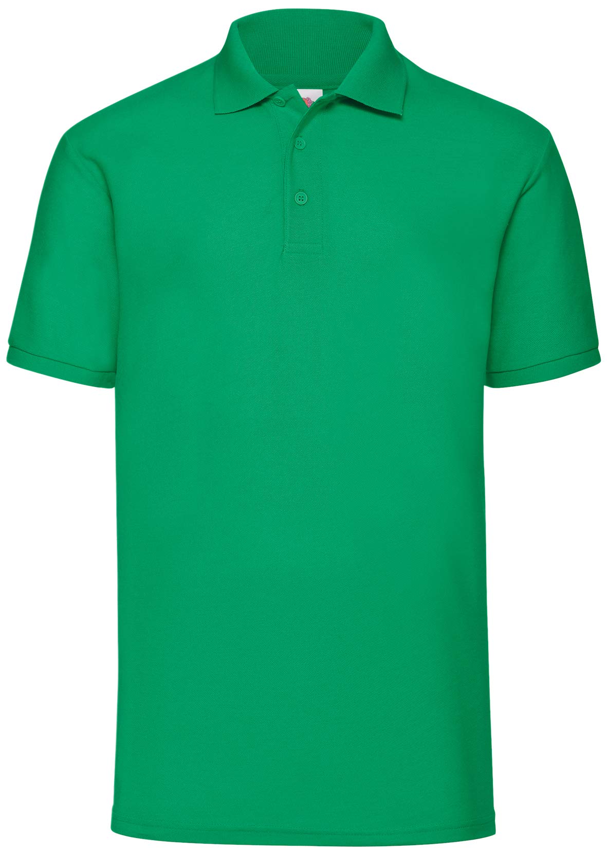 Fruit Of The Loom (3Xl, Kelly ) Mens 65/35 Pique Short Sleeve Polo Shirt Green