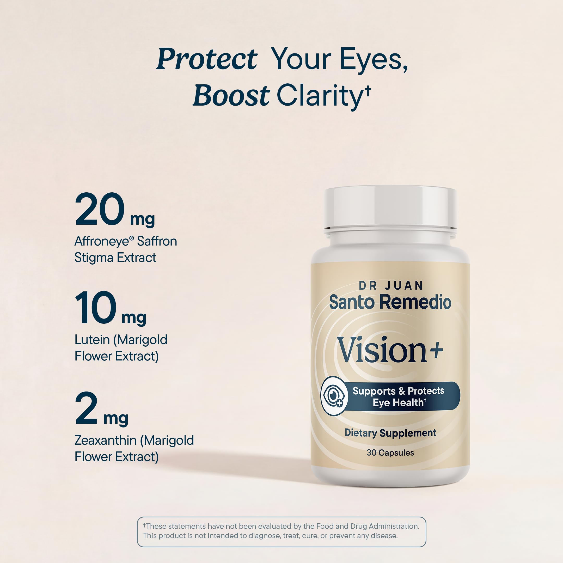 Santo Remedio Vision+ Dietary Supplement - 30 Servings — Amazon image 2