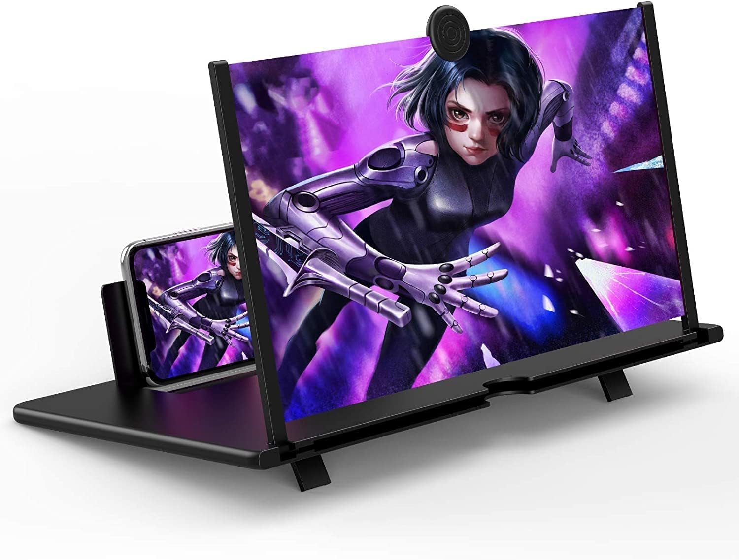 Amplificatore Schermo Smartphone 18 Pollici - Lente Ingrandimento 3D HD