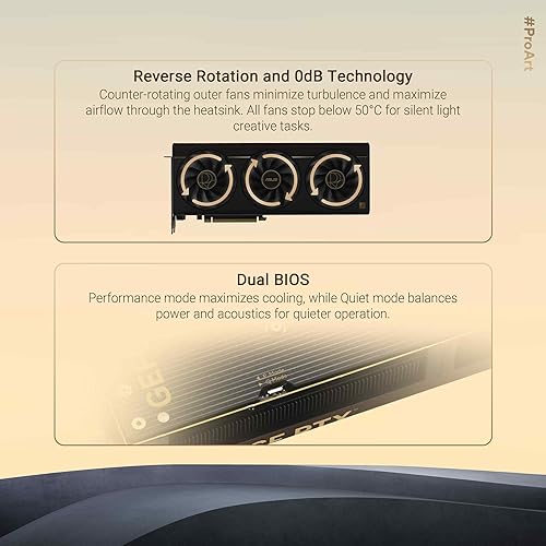 ASUS ProArt GeForce RTX 5070 Ti OC Edition 16GB GDDR7 — nuotrauka 4