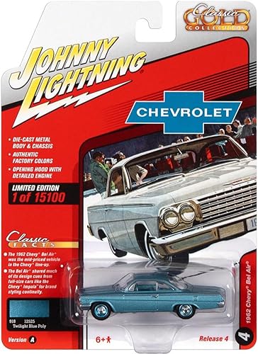 Johnny Lightning - 1962 Bel Air Bubbletop