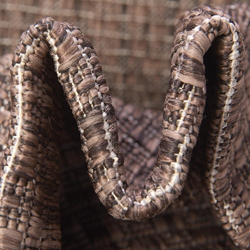 Vista 235 de Unique Loom - Colección Outdoor Border - Tapete para exteriores de borde suave - 5 pies 3 pulgadas x 8 pies, rectangular, azul/marfil azu/marfil