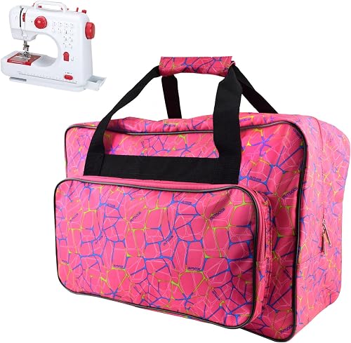 TLBTEK Rose Red Sewing Machine Carrying Case,Universal Canvas Carry To — Side-by-side comparison of top picks in this category