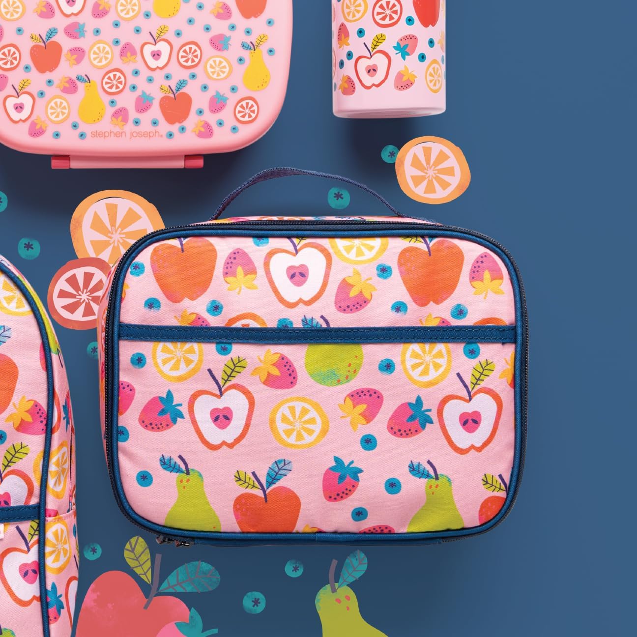 Stephen Joseph, Preschool Insulated Lunchbox for Boy and Girls, Kids Lunchbox Perfect for Early Elementary, Daycare, School Travel, Lunchbox Hot or Cold Snacks & Bento Boxes, Farm - Image 2