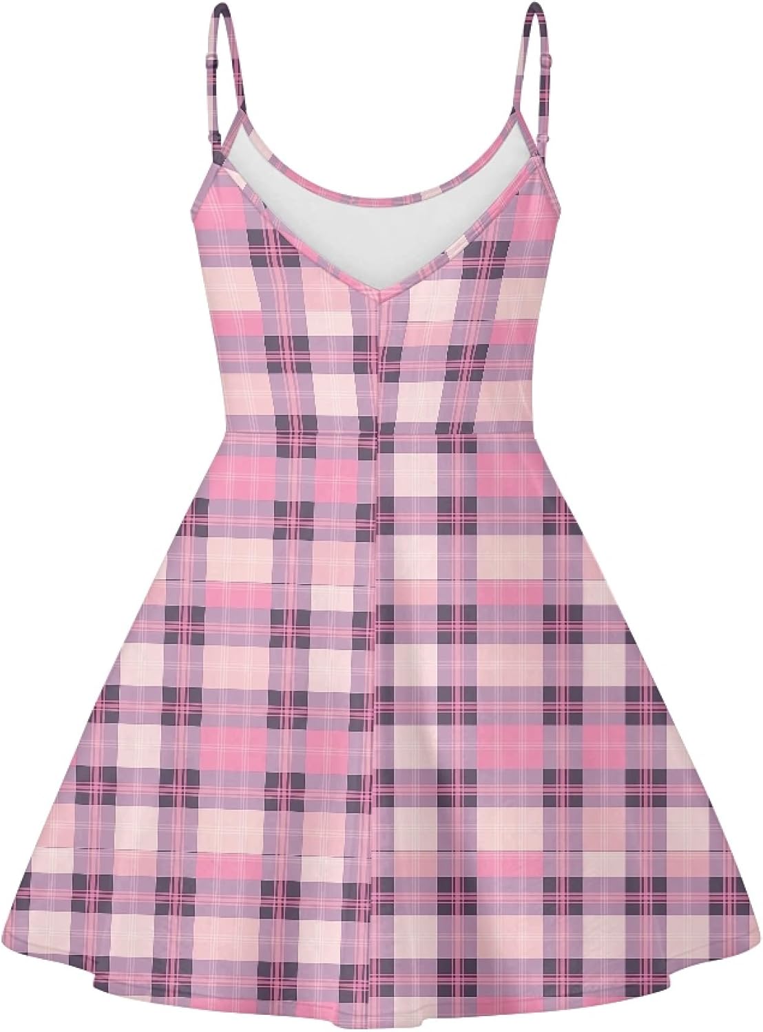 Womens Sundresses Spaghetti Strap Floral A Line Empire Waist Summer Fashion Hawaiian Cute Boho Casual Mini Dress - Image 3