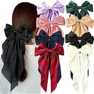 Satin Clips Hair Tie