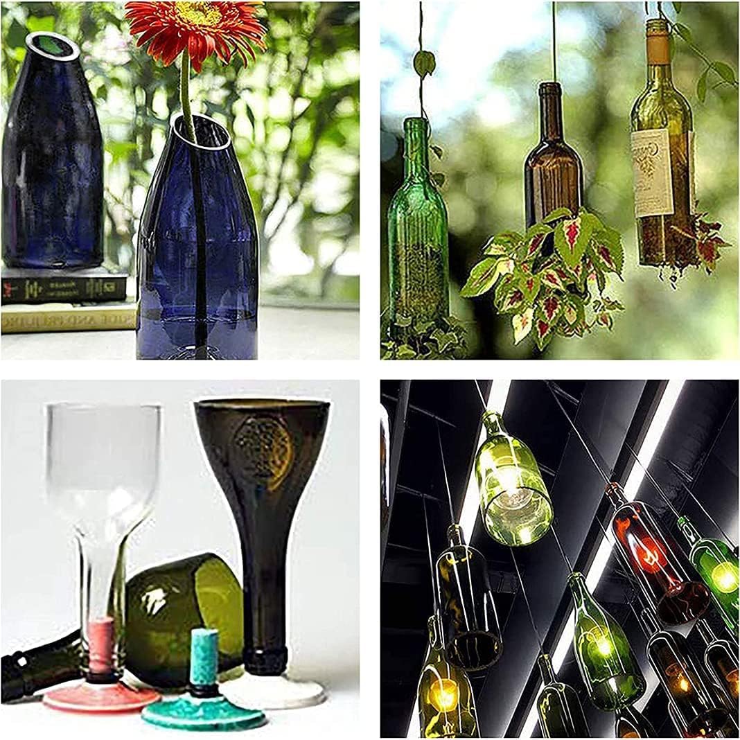 DIY Glass Bottle Cutter Electric Bottle Cutter Square Round Irregular Glass Or Ceramic Bottle Wine Bottle Cutting Tool Kit