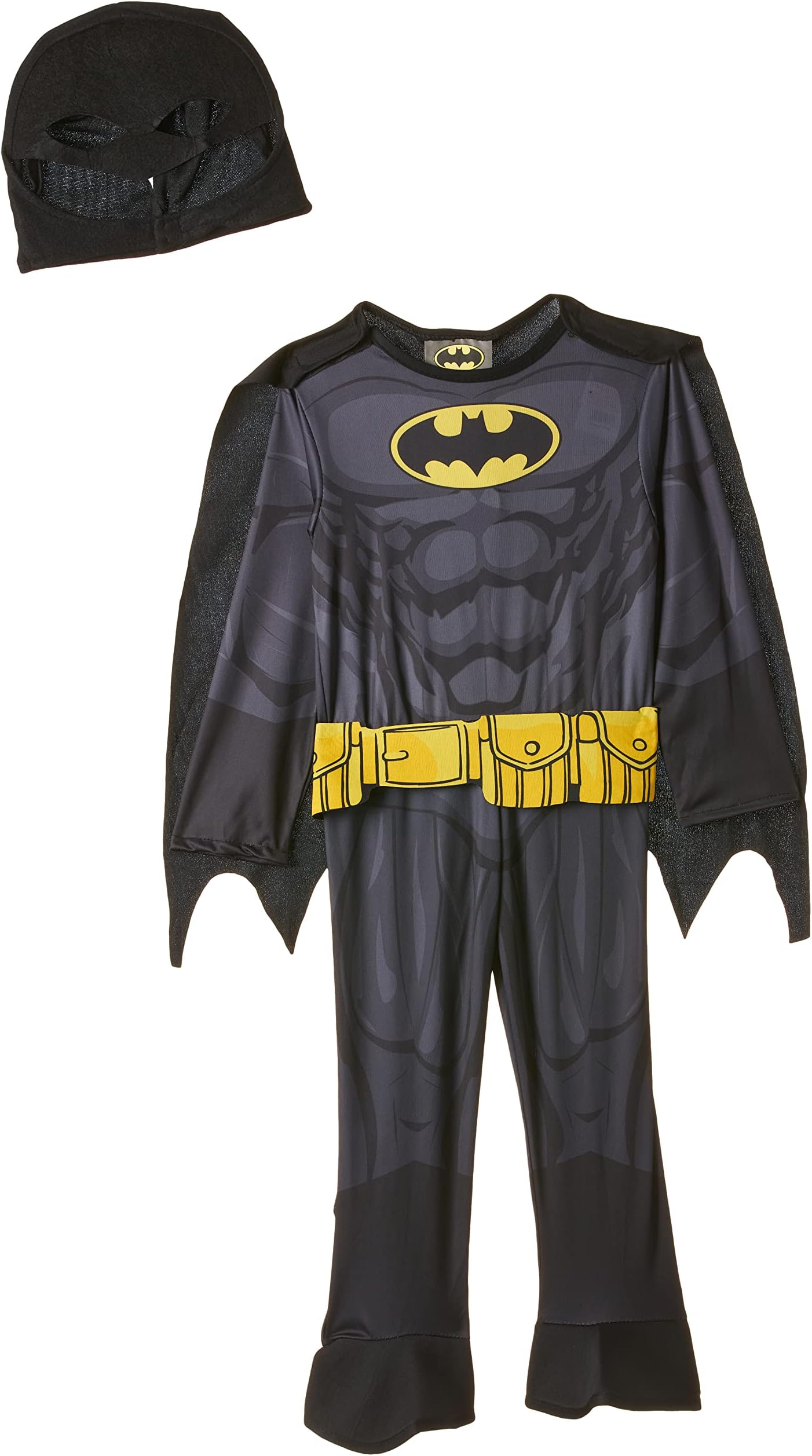 Rubie's Official Licensed Costumes Warner Brothers Batman Baby/Toddler Book Week and World Book Day Child Costumes, Black, 2-3Y