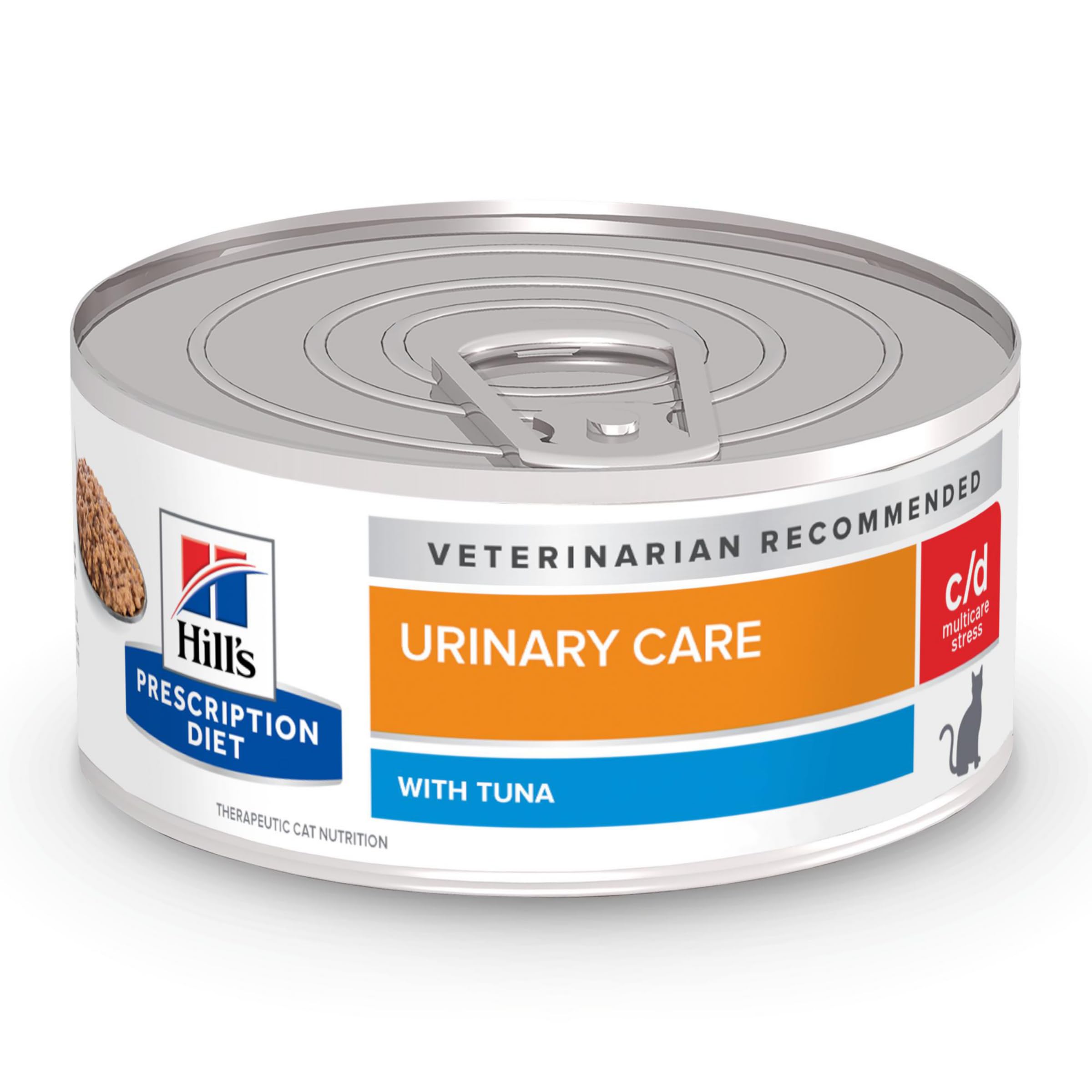 Hill's Prescription Diet c/d Multicare Stress with Tuna, 5.5 oz, 24-Pack Wet Food