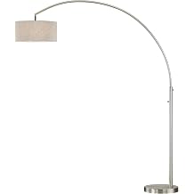 Artiva USA LED602211FST Elena Led Arch Floor Lamp، 80 "، نحى نيكل   
