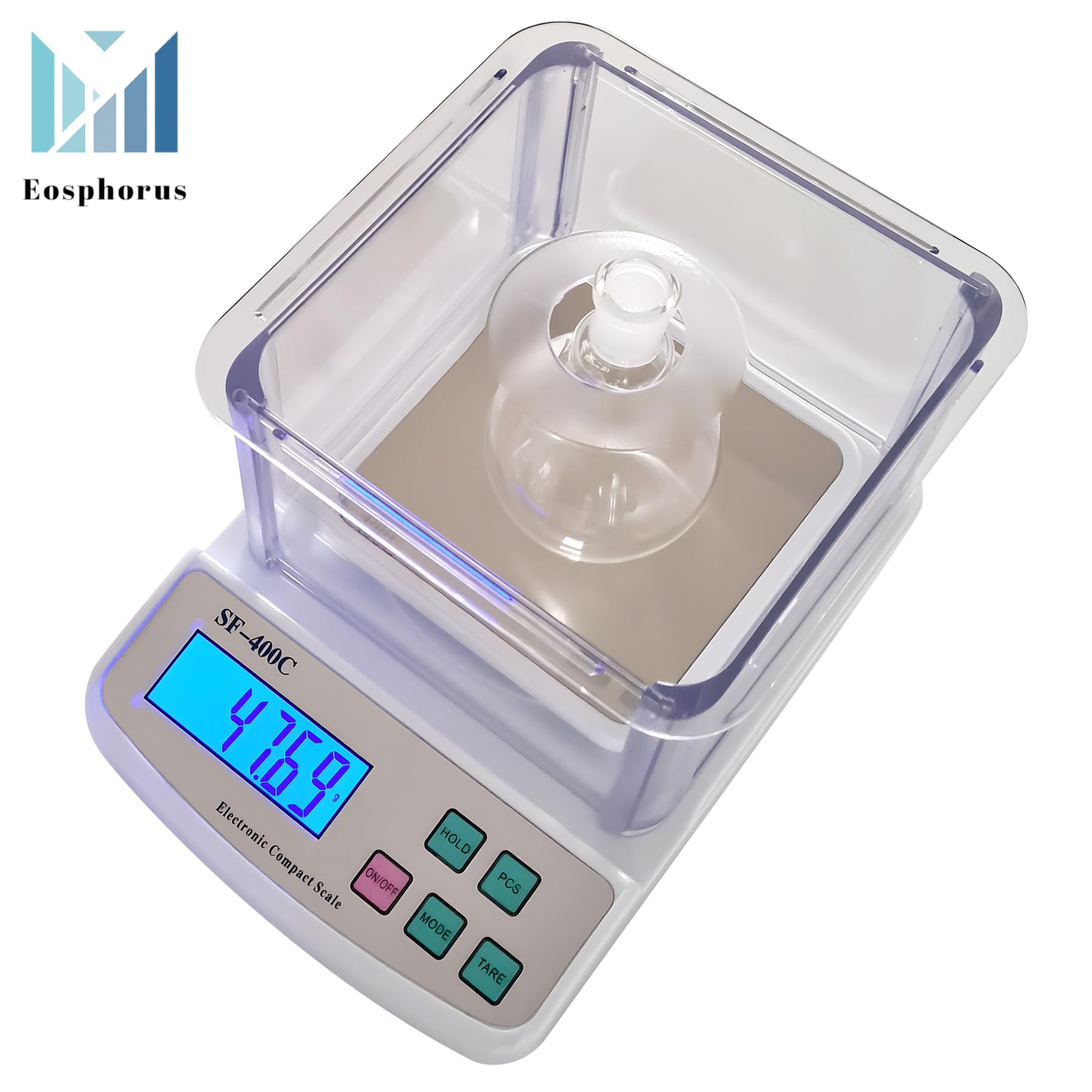 Balanza Digital de Precisión 0,01g para Joyería, Monedas y Laboratorio