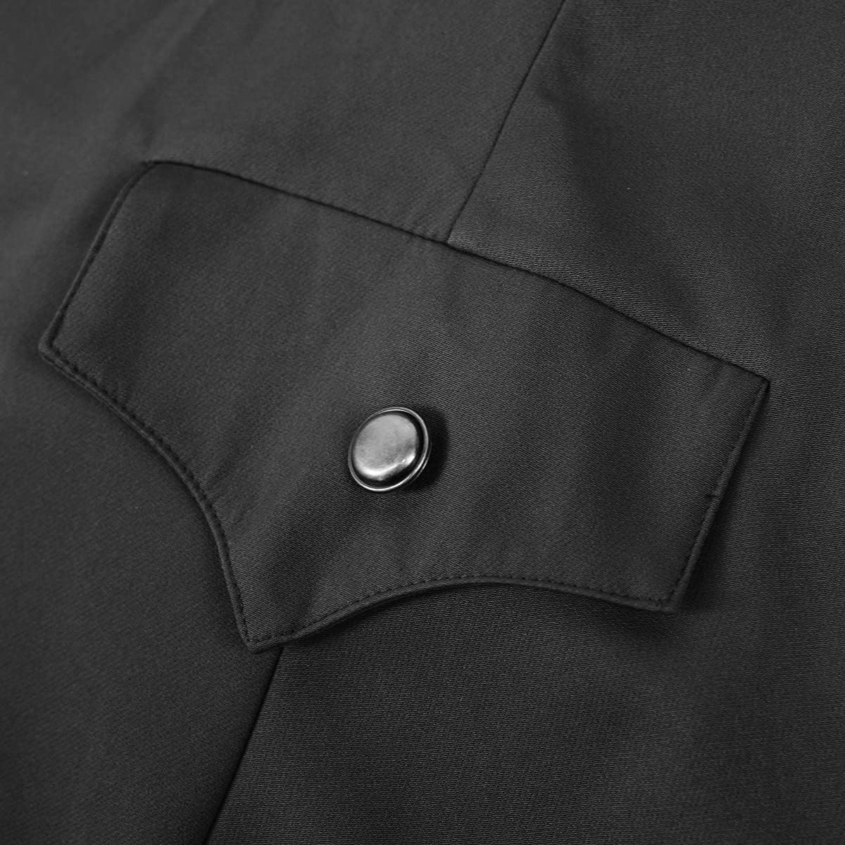 Oiefeen Women's Medieval Gothic Tuxedo Victorian Long Trench Jacket Halloween Costume