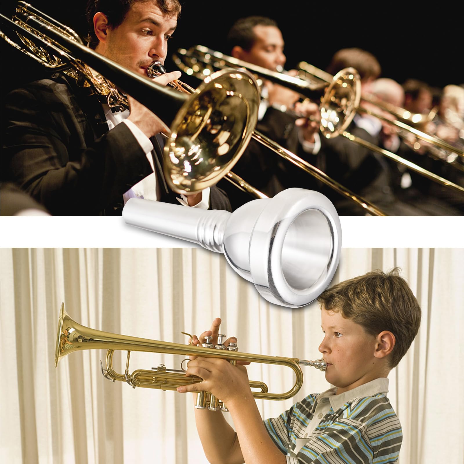 Amazon | アルトトロンボーンマウスピース,アルト トロンボーン 銅製