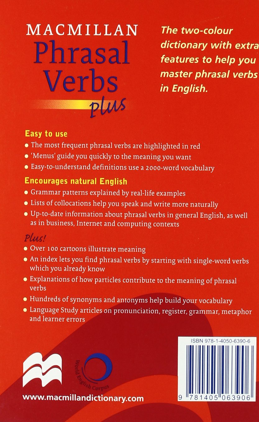 MACMILLAN PHRASAL VERBS Plus (Mac Phrasal Verbs Pl)