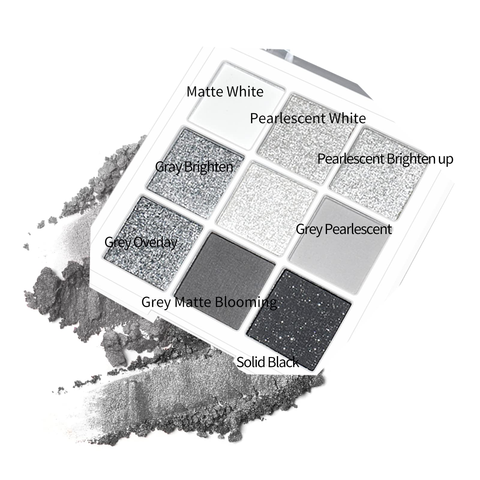 Amazon.co.jp: TAUKIYY 9 色スモーキー メイクアップ アイシャドウ