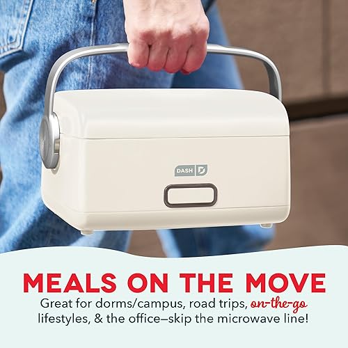 Miniatura 6 de DASH Calentador de alimentos personal Hot2Go (30 onzas, con cuchara y tenedor)