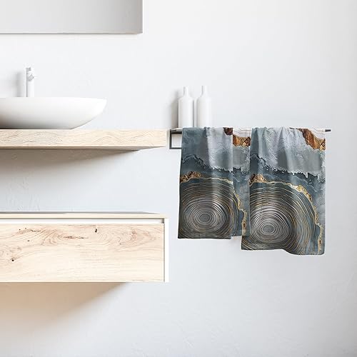 Vista 90 de Giwawa Toallas de mano de limón fresco de verano con estampado de frutas tropicales para baño, toalla de mano suave y absorbente, toalla de baño