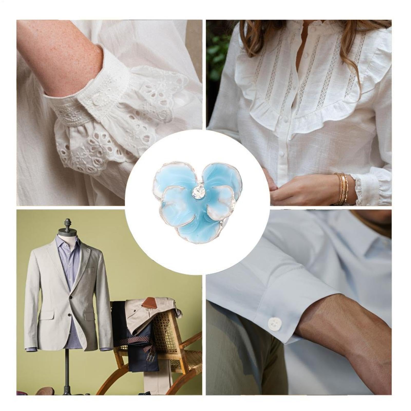 Cubierta de botones, fácil de instalar, bisutería reutilizable, funda para gemelos para ropa formal, para invitados a fiestas, damas de honor, ceremonias de boda