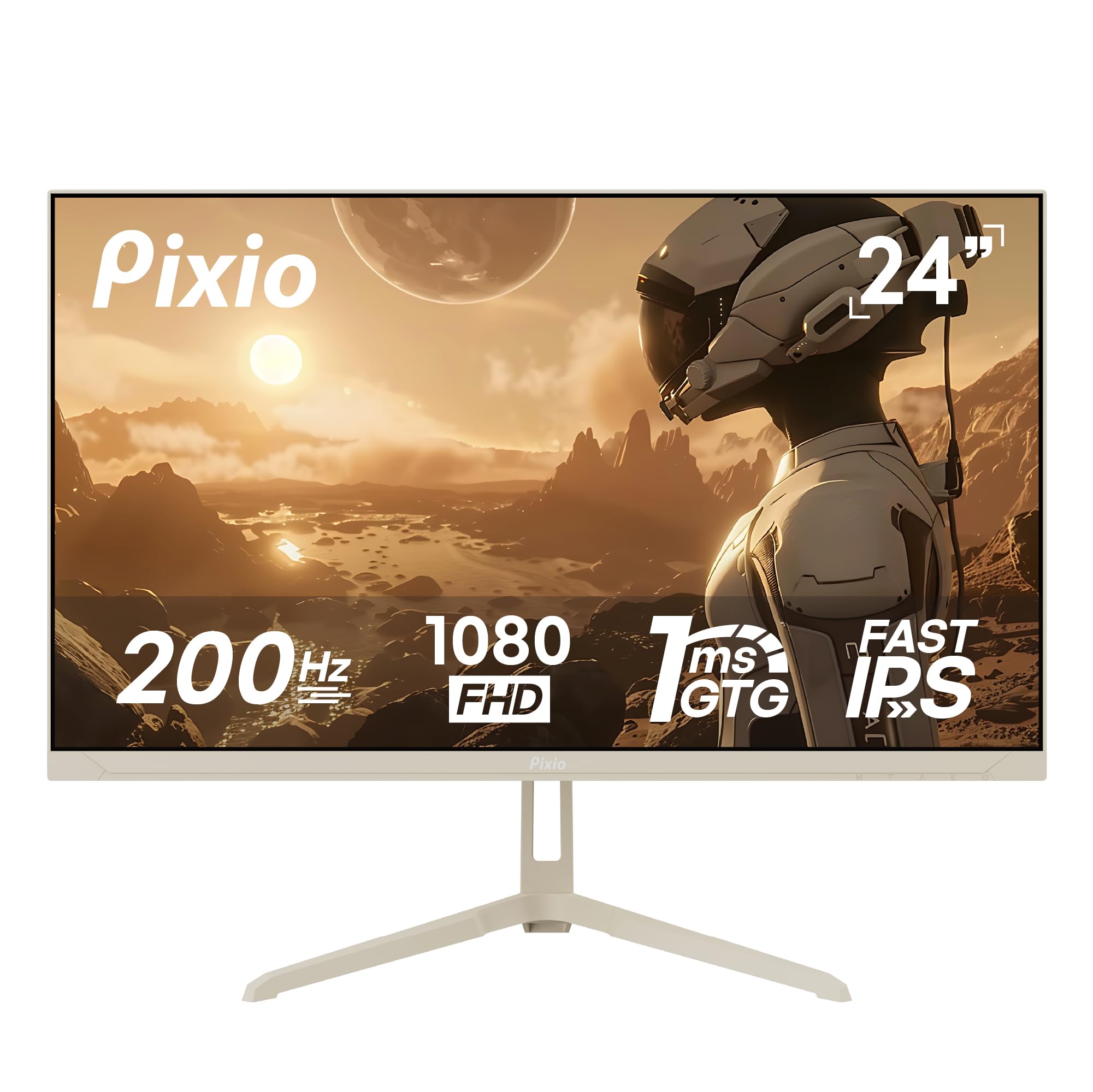 Yuu　pixio px248 wave beige ゲーミングモニター Amazon.com: Pixio PX248 Wave Beige 24 inch 200Hz Refresh