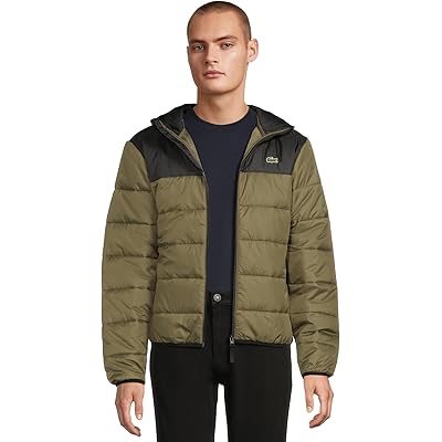 Пальто Lacoste Water-Repellent Quilted Puffed Jacket