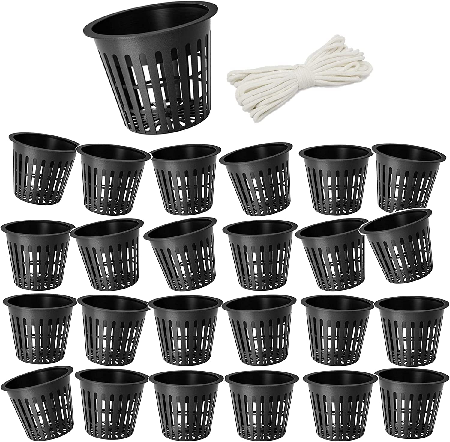 See full amazon price history chart for Tim Tim Agro Hydroponic Cups, 3 Inch Net Pots Cups with Self-Watering Capillary Water Wick (5m 16.40ft) for Hydroponics, Slotted Mesh, Black, 25 Packs Tim Tim Agro Hydroponic Cups, 3 Inch Net Pots Cups with Self-Watering Capillary Water Wick (5m 16.40ft) for Hydroponics, Slotted Mesh, Black, 25 Packs (B0BRBKM14R) Amazon Price History, Amazon Price Tracker