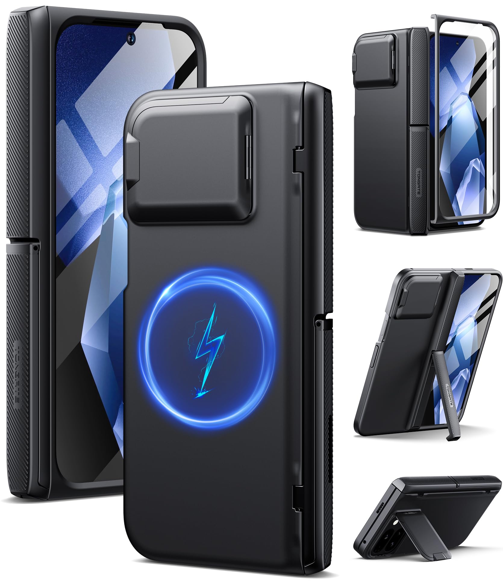 Amazon.com: TONGATE Magnetic for Pixel 9 Pro Fold Case Compatible