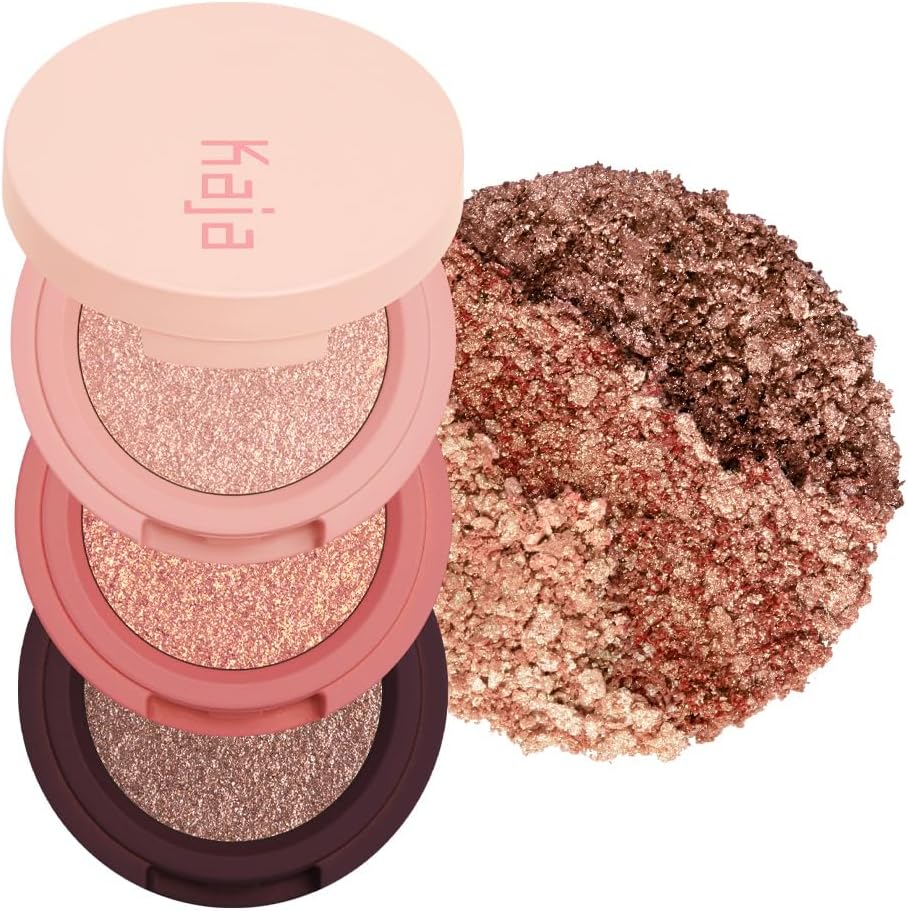 Beauty Bento Collection - Bouncy Eyeshadow Trio | Peach Orange Tones, Travel Size, 02 Orange Blossom, 2019 Allure Best of Beauty Award, 0.03 Oz