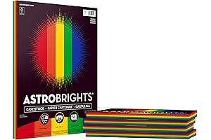 Astrobrights Primary Color Cardstock: Vibrant Hues for Creative Projects