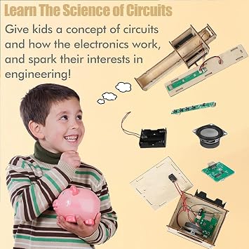 Stem Projects Karaoke Machine Toys for Boys Age 8-12 12-14 Science Kit
