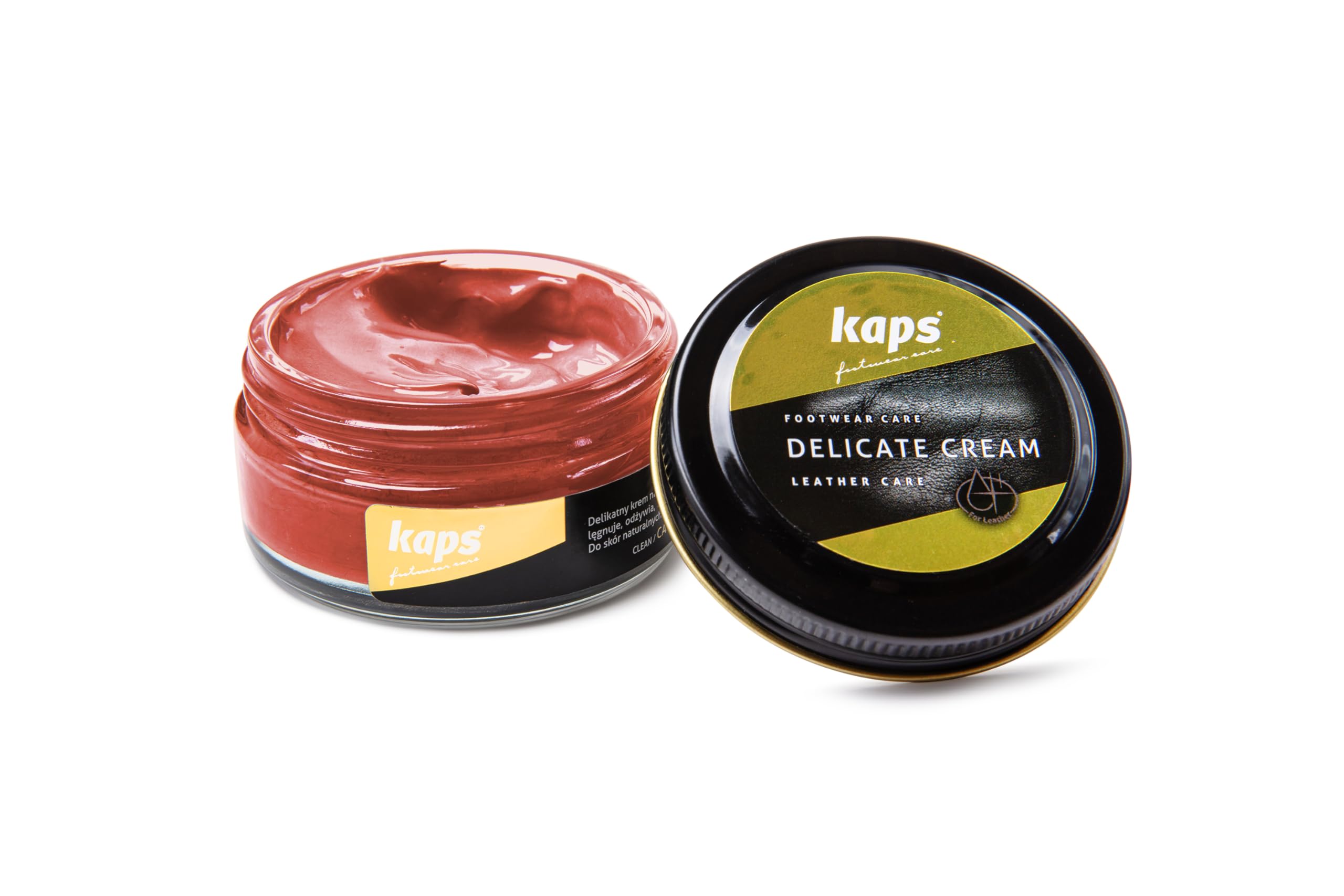 Kaps Leather Shoe Cream - Shoe Care Polish and Colour Conditioner | Refreshes Appearance | For Boots, Handbags, Furniture | Intensive Leather Care and Nourishing | 70 + Shades 50ml — view 9