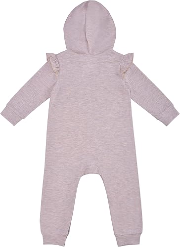 Miniatura 2 de Disney Princesa Ariel, Cenicienta o Belle - Mameluco de manga larga con capucha para recién nacido y bebé, azul o morado