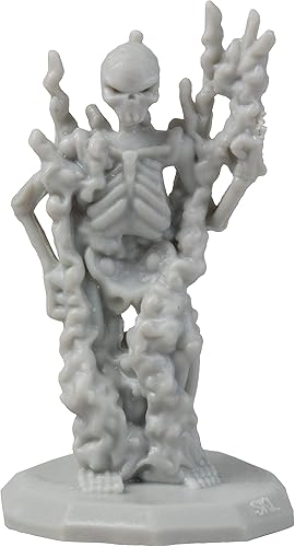 Miniatura 8 de 28 Paintable Fantasy Mini Figures- All Unique Designs- 1" Hex-Sized Compatible w DND Dungeons Dragons, Pathfinder, RPG Tabletop Games- Features